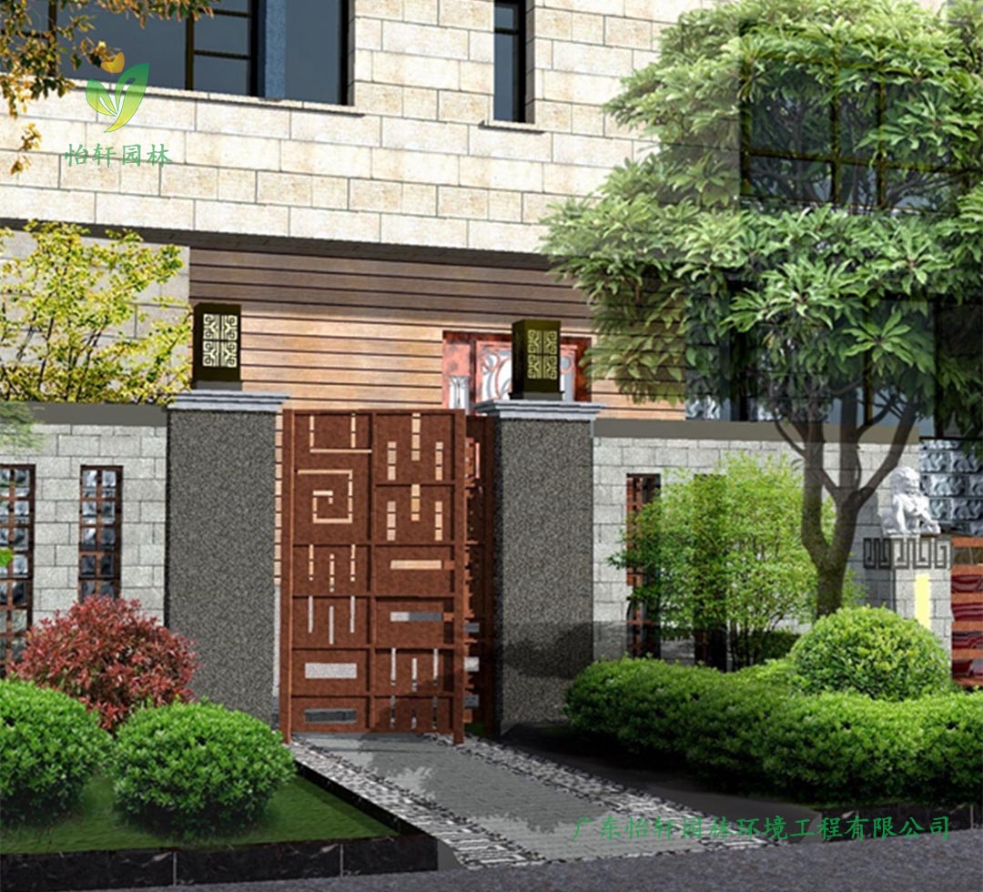 東莞萬科棠樾私人別墅花園綠化景觀設(shè)計(jì)圖